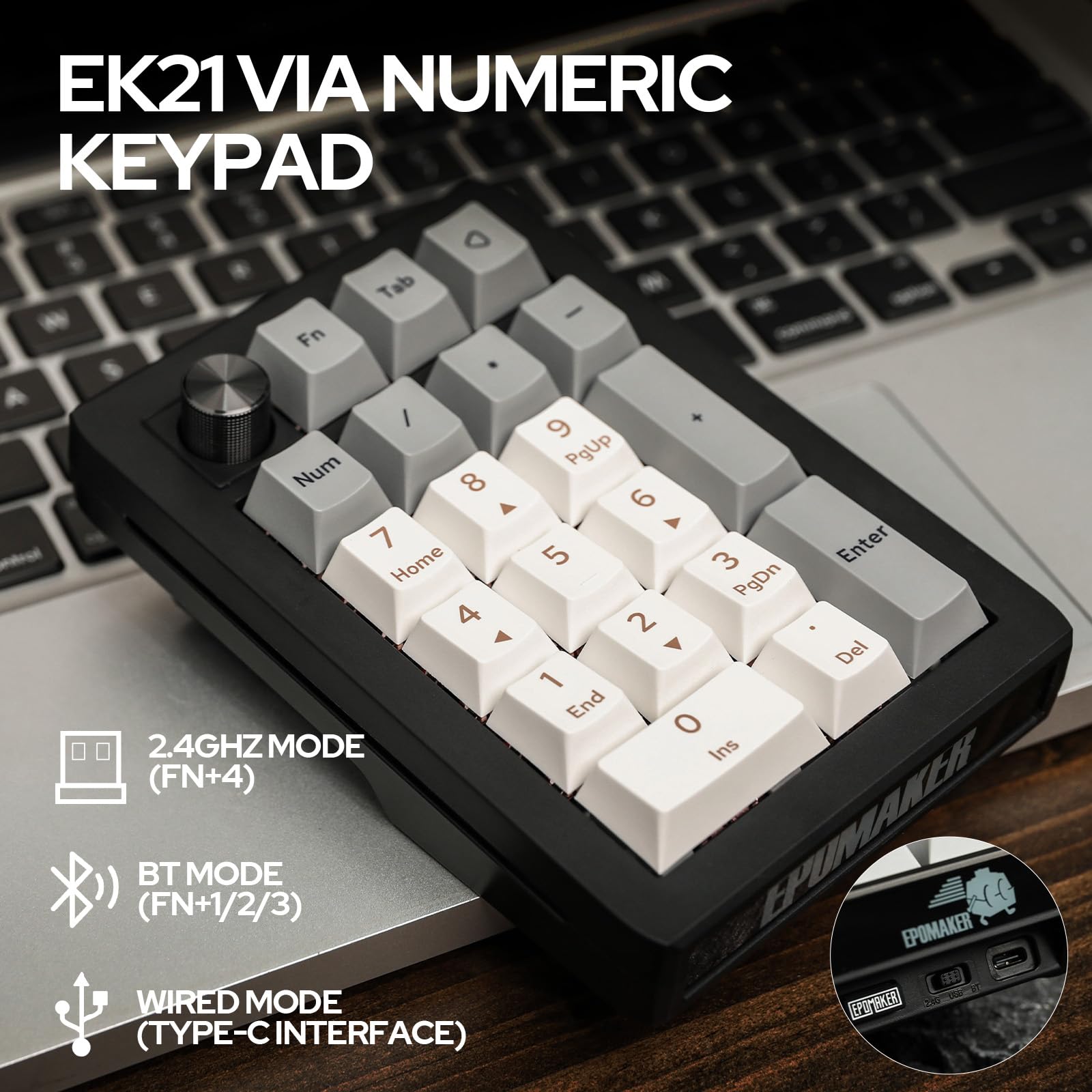 Amazon.com: EPOMAKER TH80 SE Mechanical Keyboard with EK21 VIA